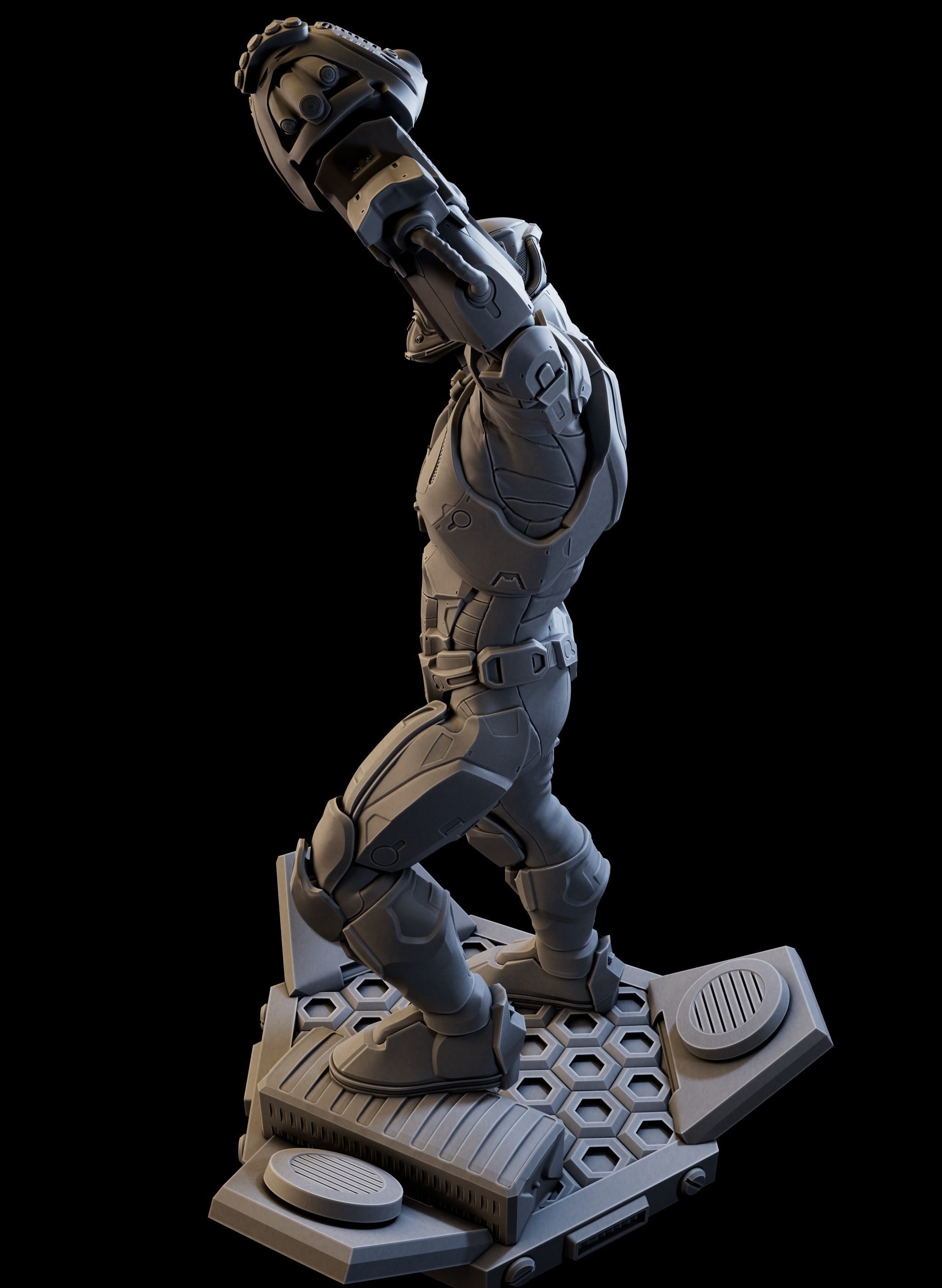 CyberJagg03 3D print model_5