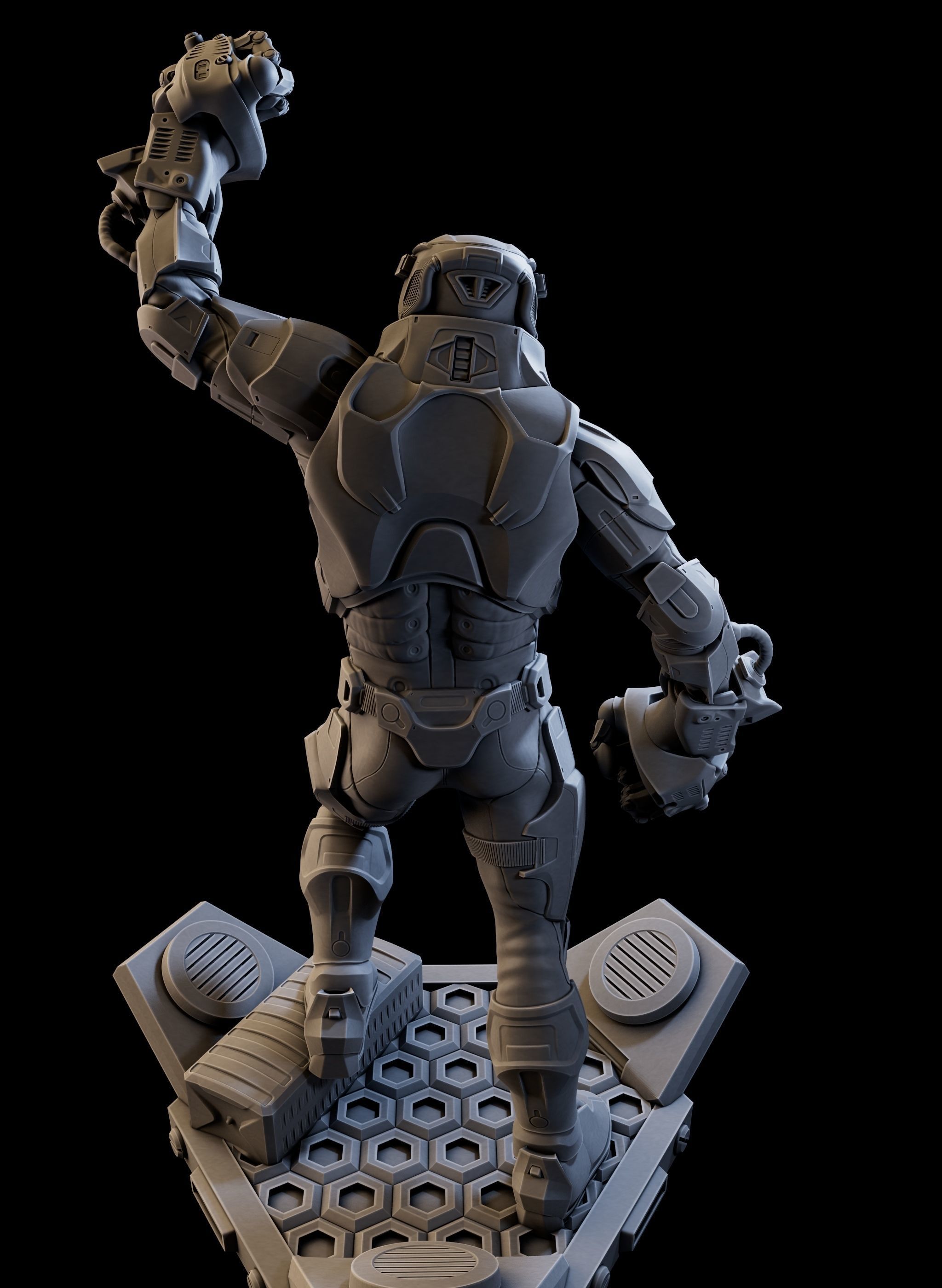CyberJagg03 3D print model_9