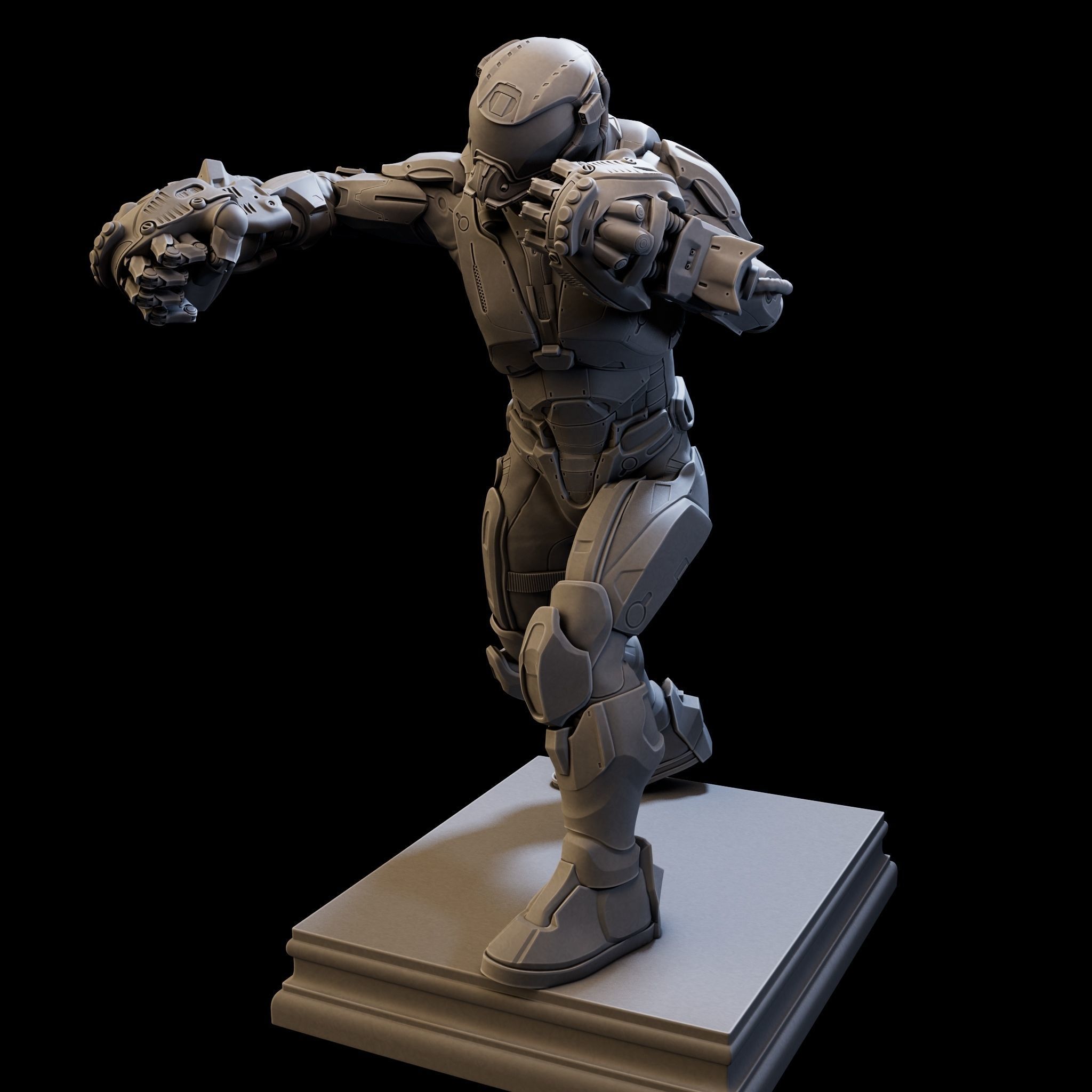 CyberJagg03 3D print model_4