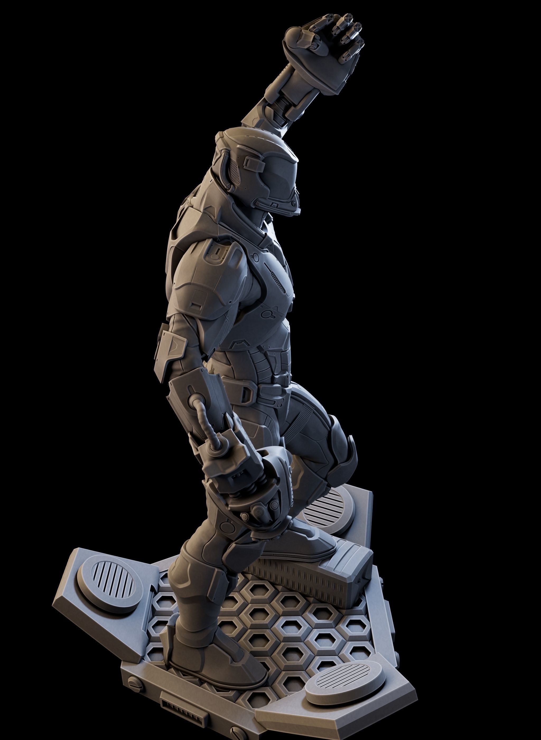 CyberJagg03 3D print model_13