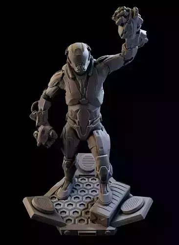 CyberJagg03 3D print model