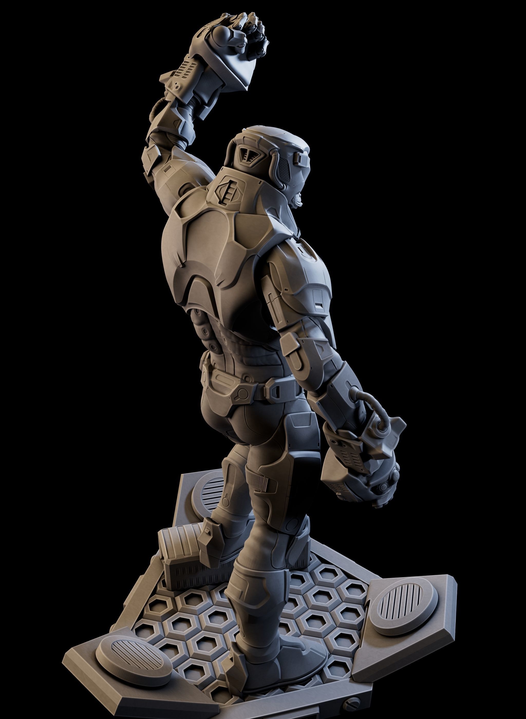 CyberJagg03 3D print model_11