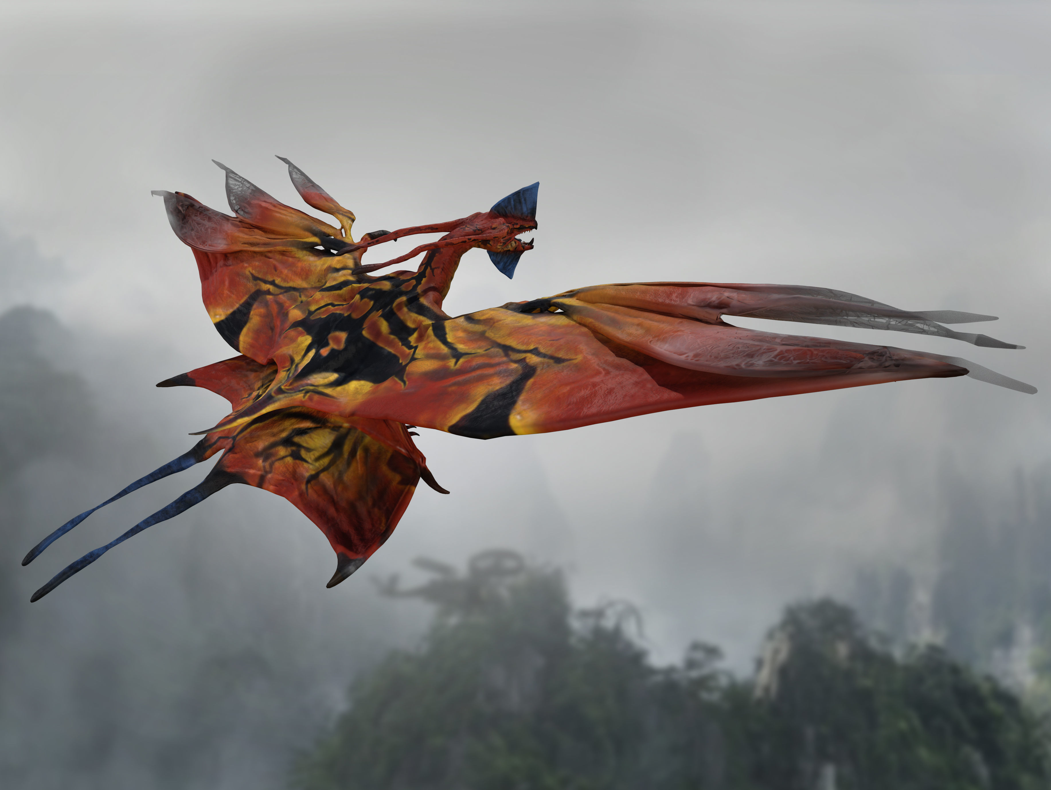 Toruk Makto Low-poly 3D model_2