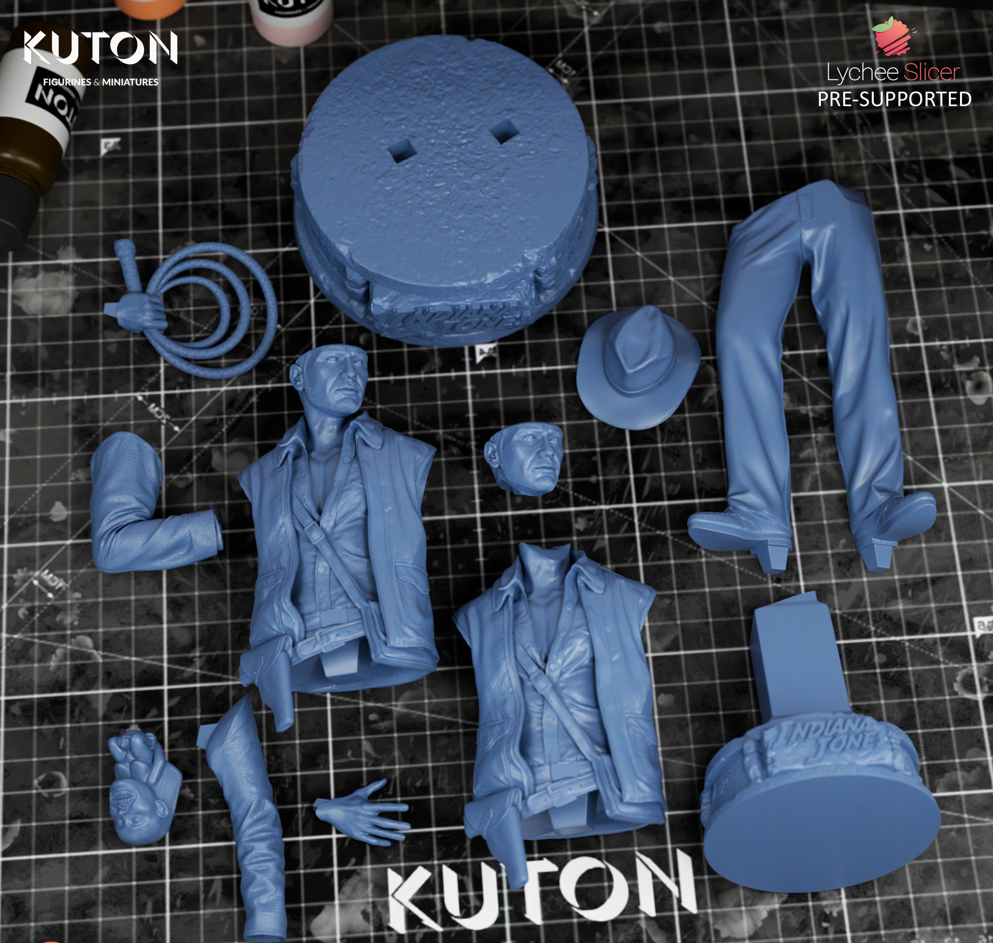 Indiana Jones 3D print model_4