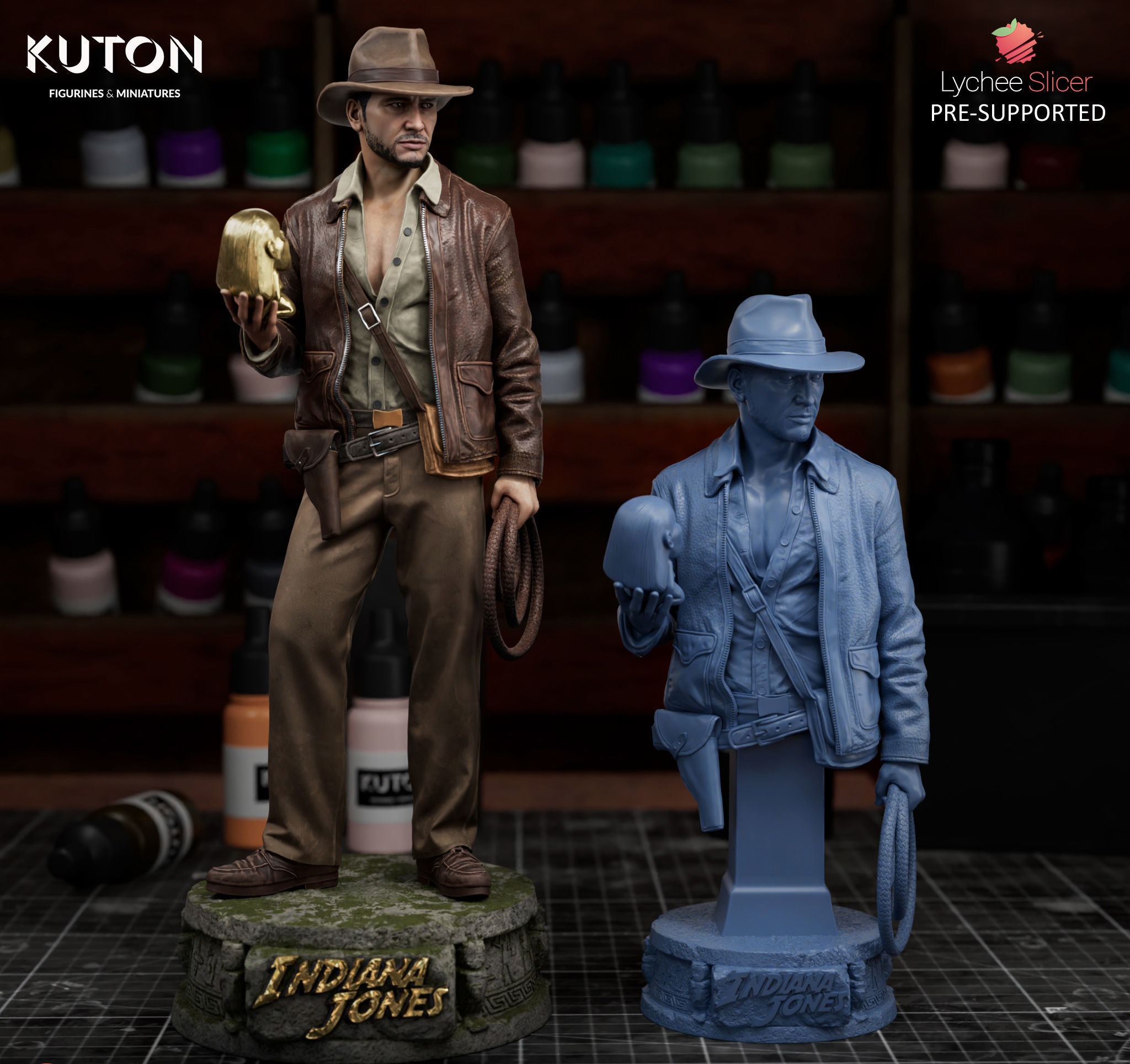 Indiana Jones 3D print model_1