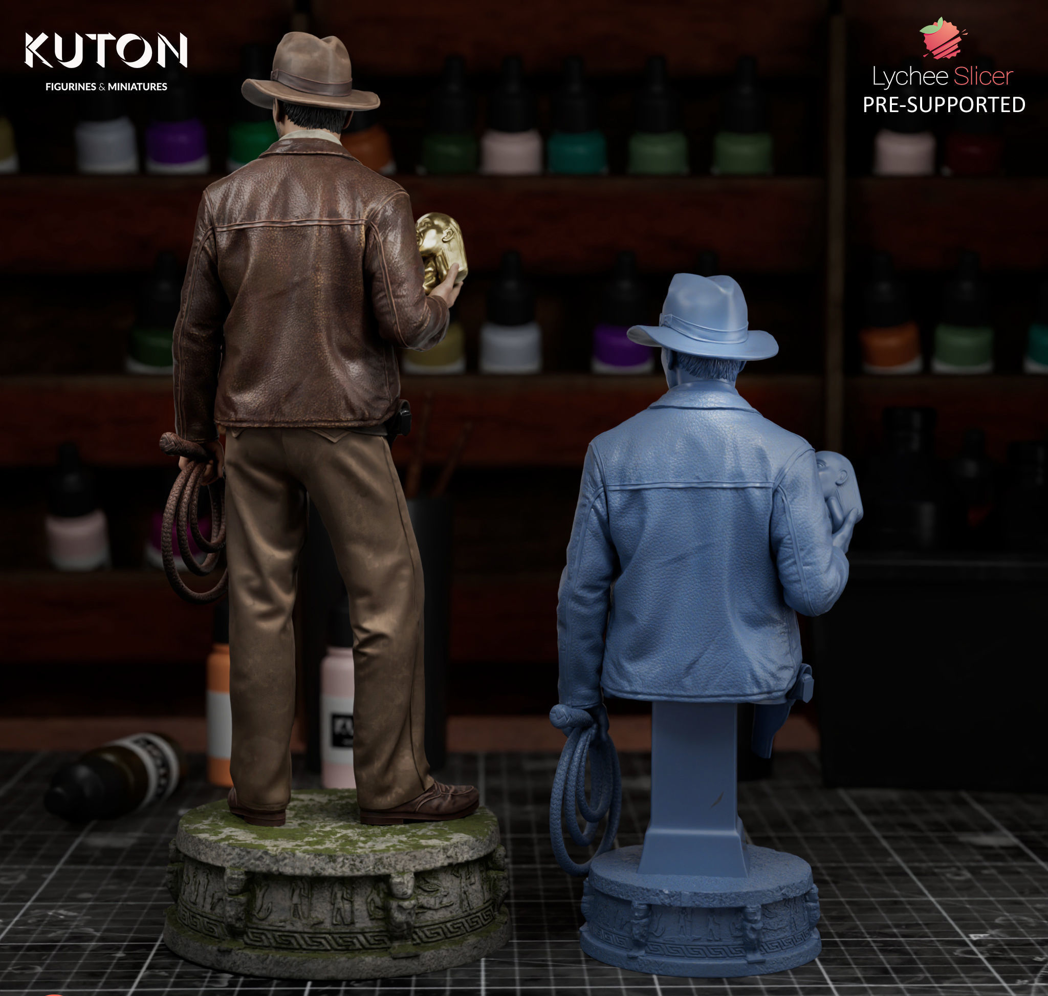Indiana Jones 3D print model_3