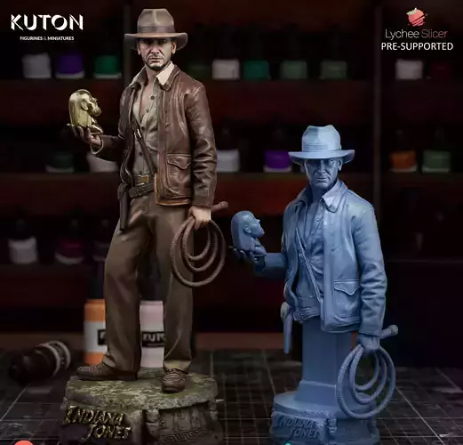 Indiana Jones 3D print model