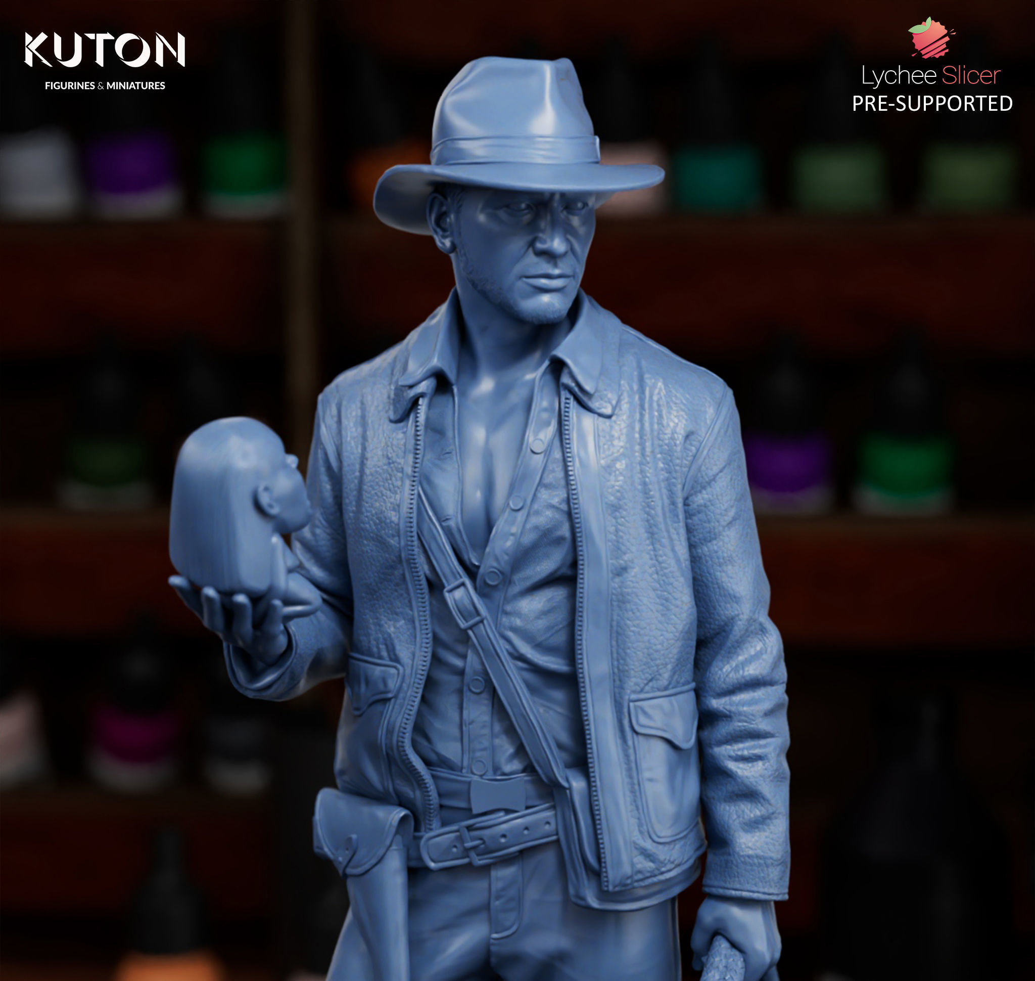 Indiana Jones 3D print model_5