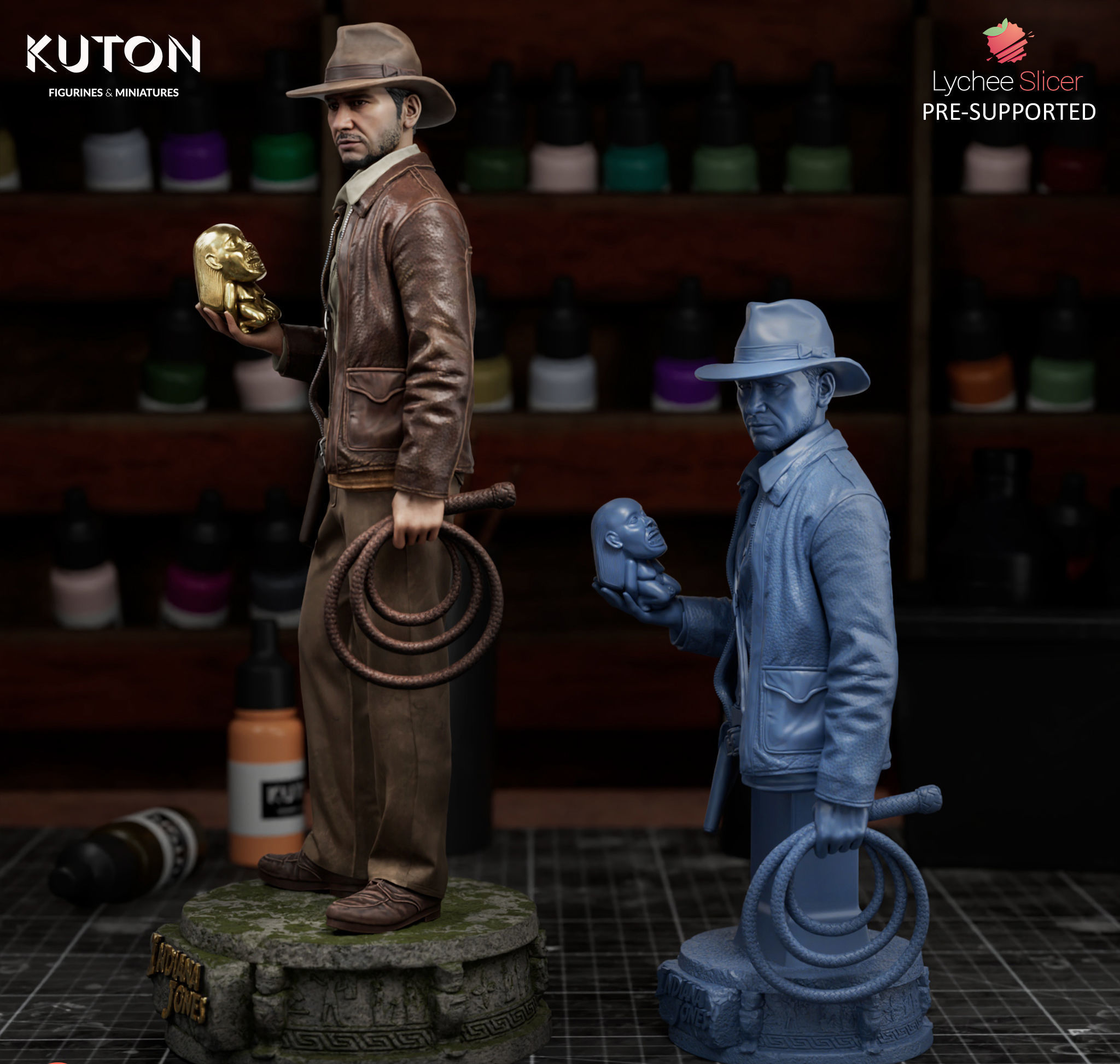 Indiana Jones 3D print model_2