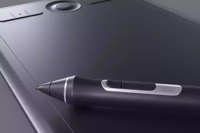 WACOM INTUOS PRO 3D model high poly