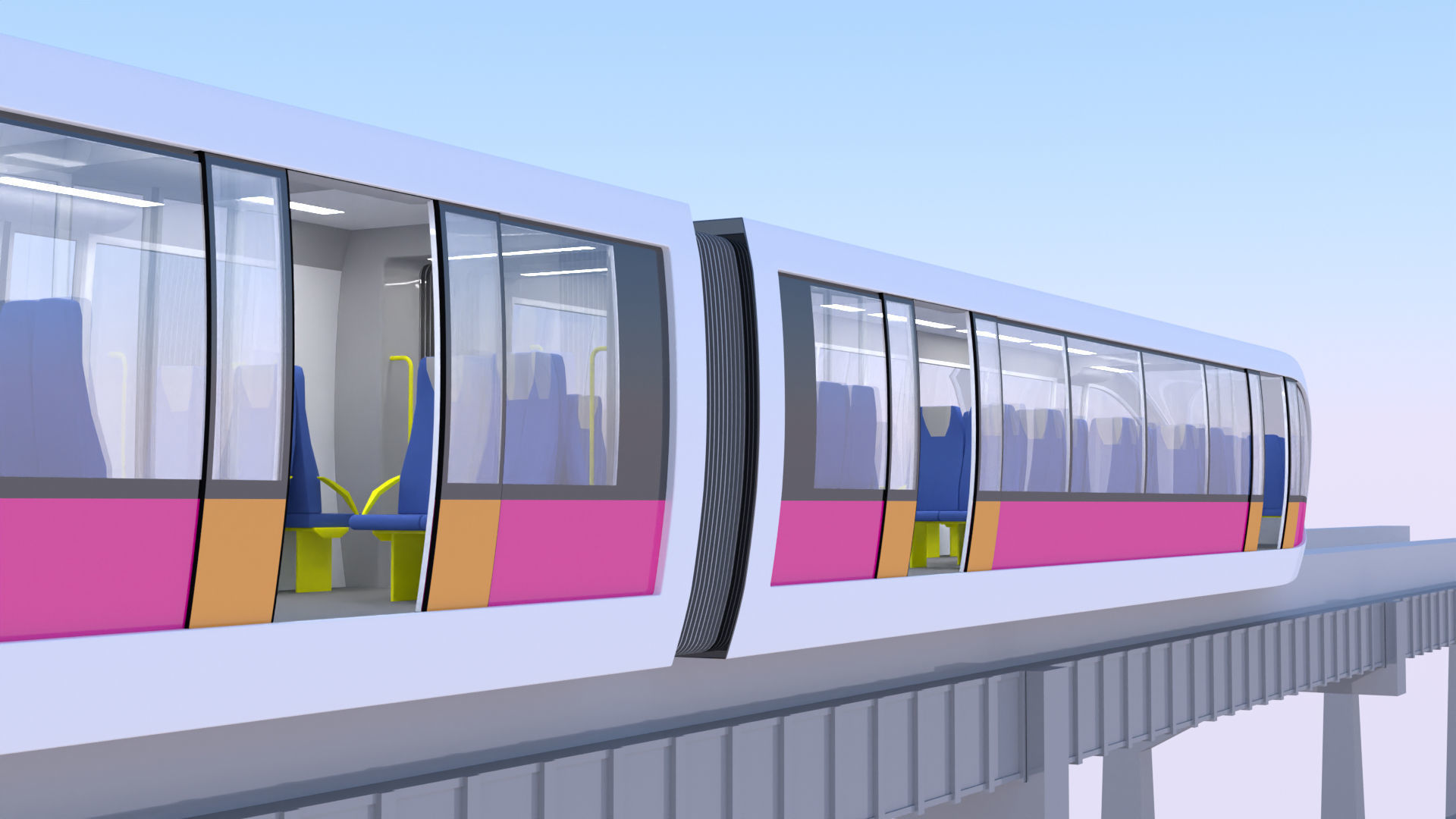 Elevated trains collection 2023 _5