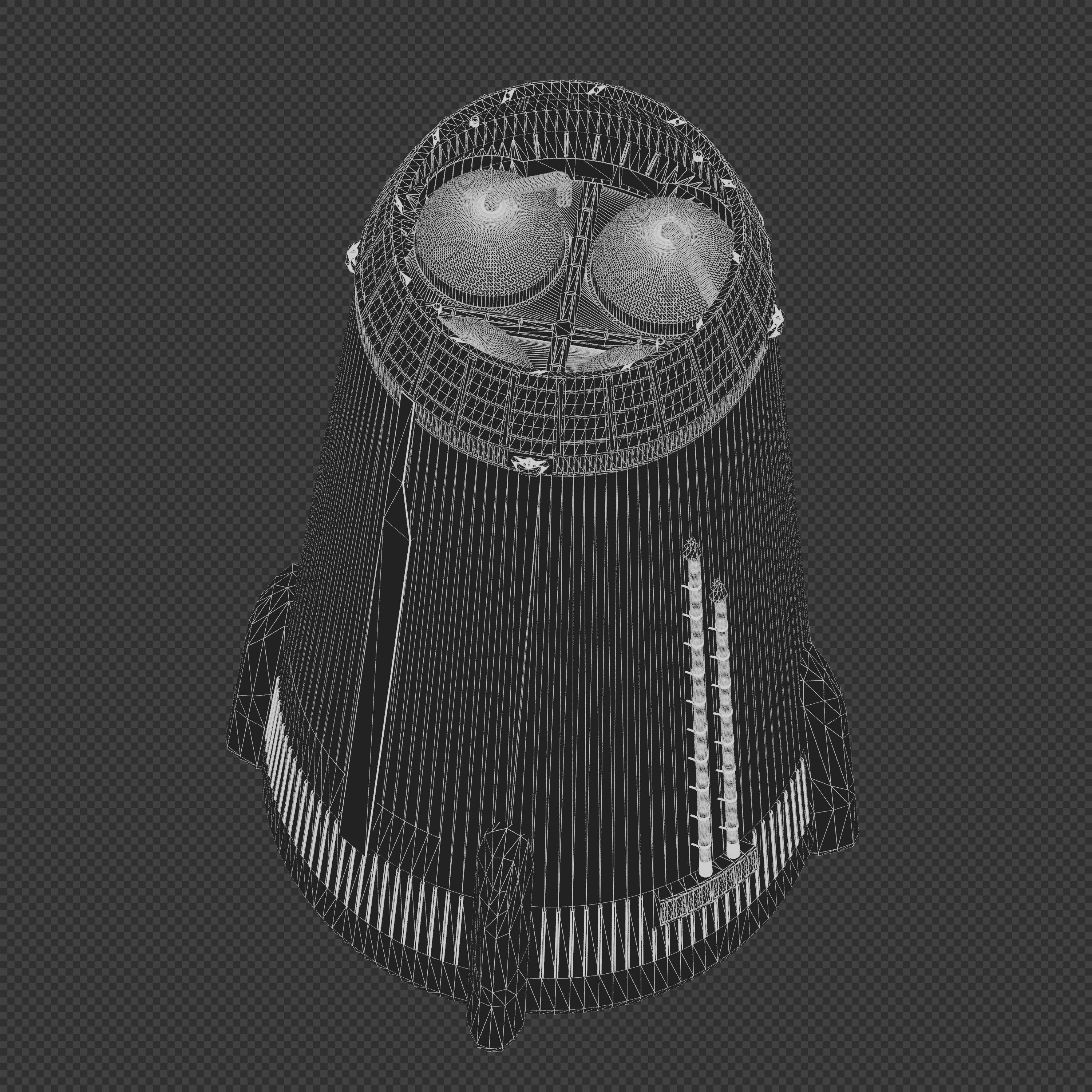 Ariane X Rocket 3D model_9