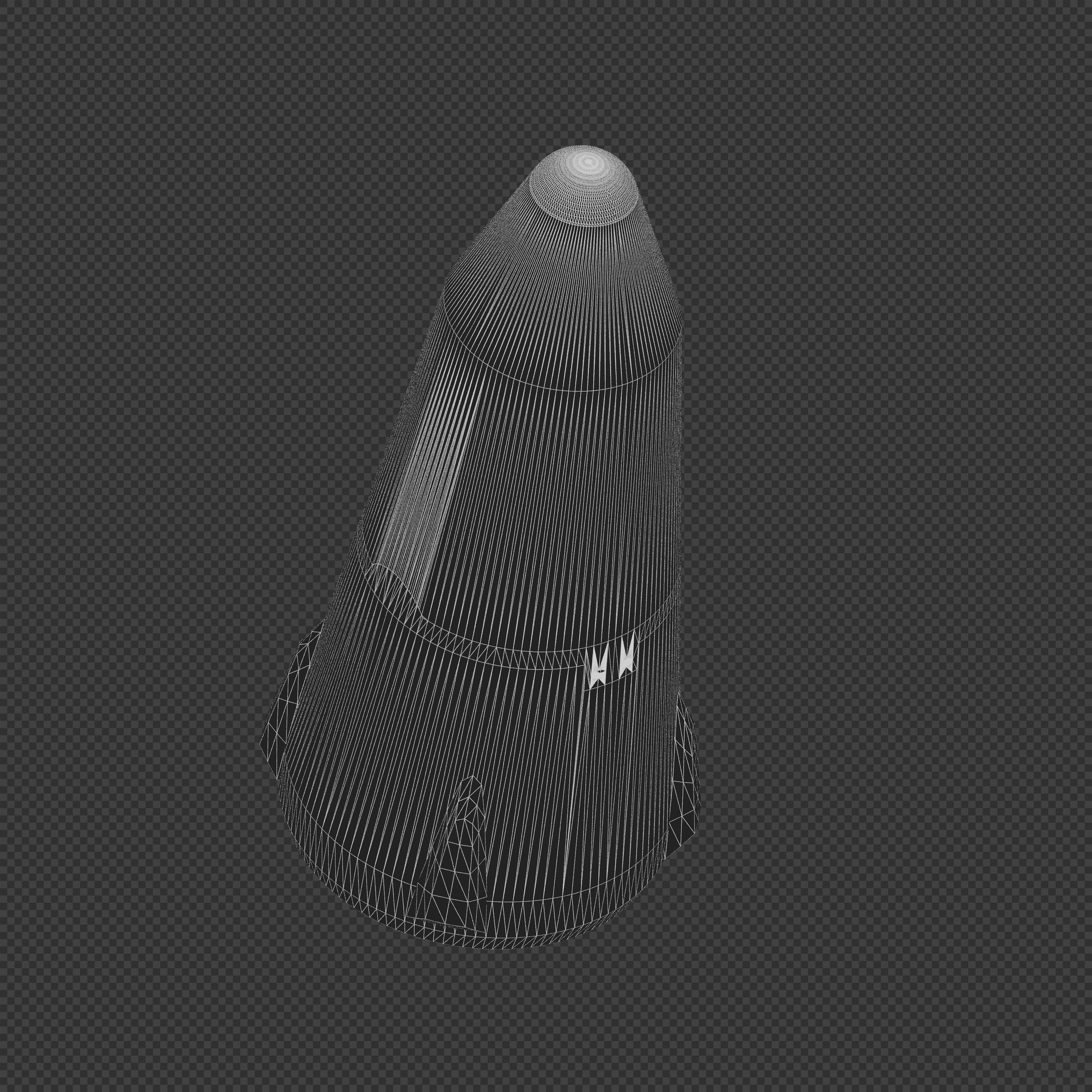 Ariane X Rocket 3D model_11