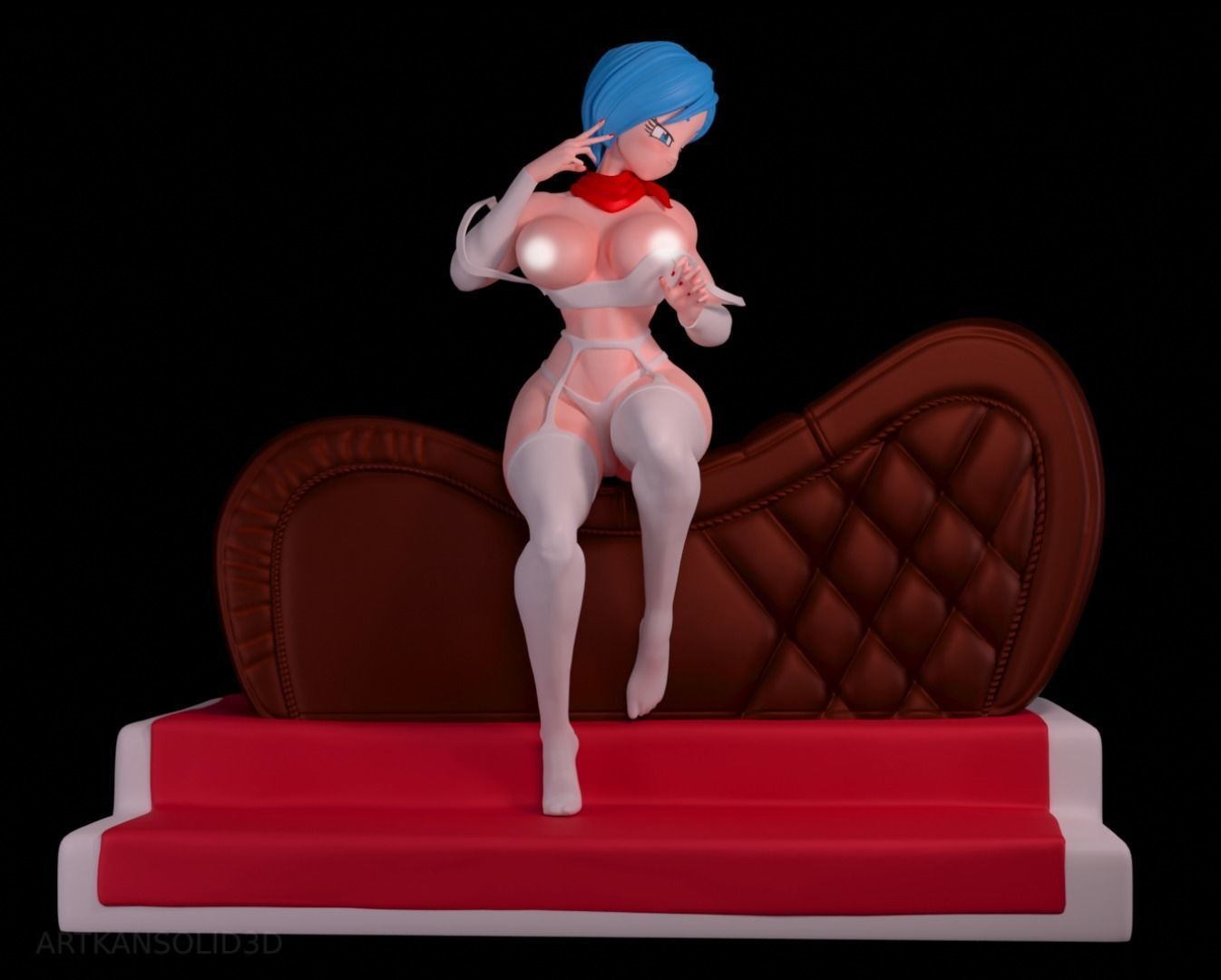 BULMA MATURE FAN ART EROTIC PLUS 18 3D print model_6