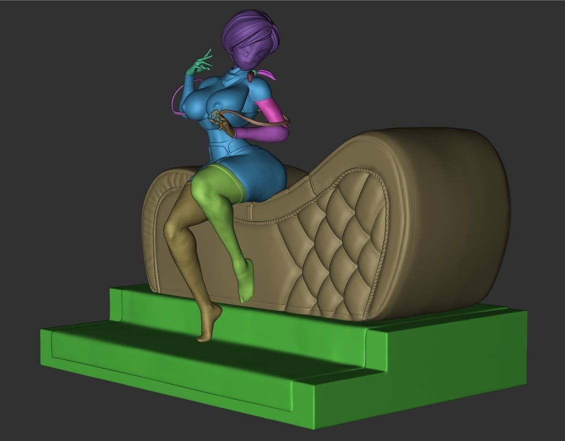 BULMA MATURE FAN ART EROTIC PLUS 18 3D print model_1