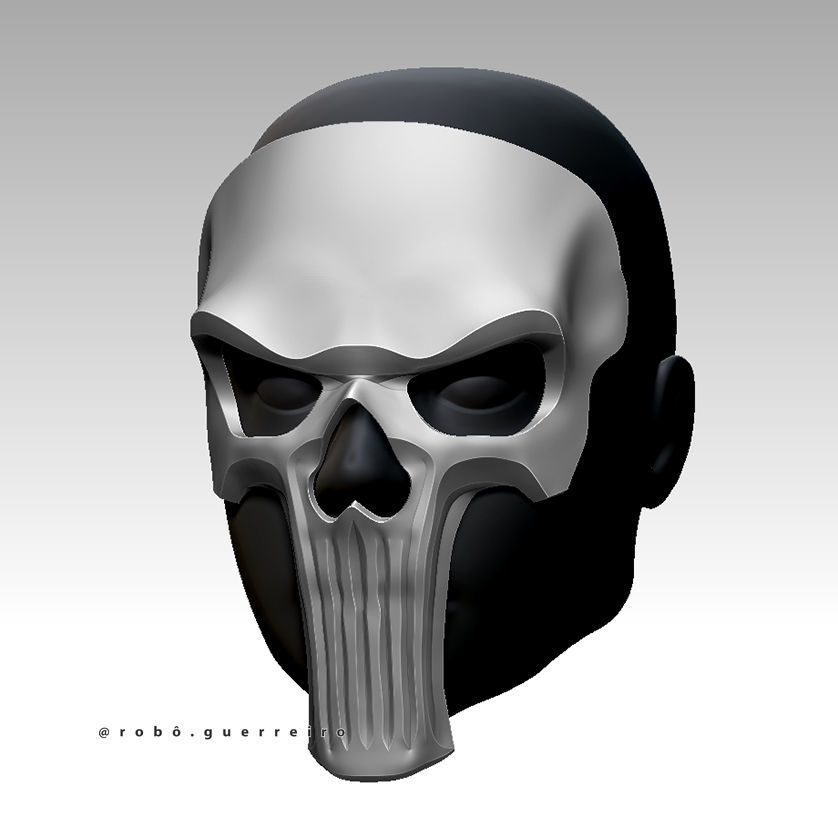 GHOST POSSESSED SIMON RILEY MASK - MODERN WARFARE 2 - 3 WARZONE 3D print model_10