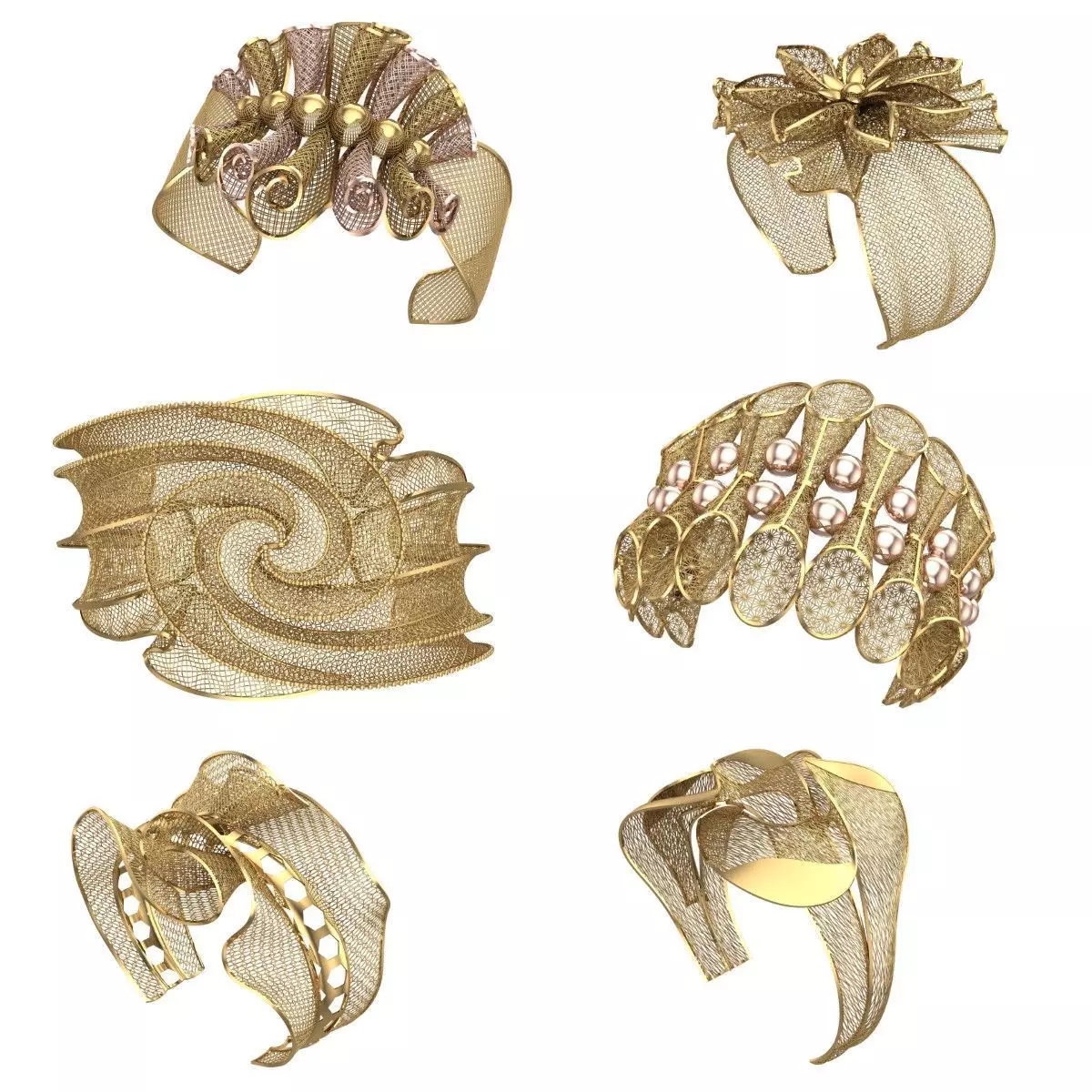 NEW COLLECTION BRACELEST-6 PCS 3D print model_0