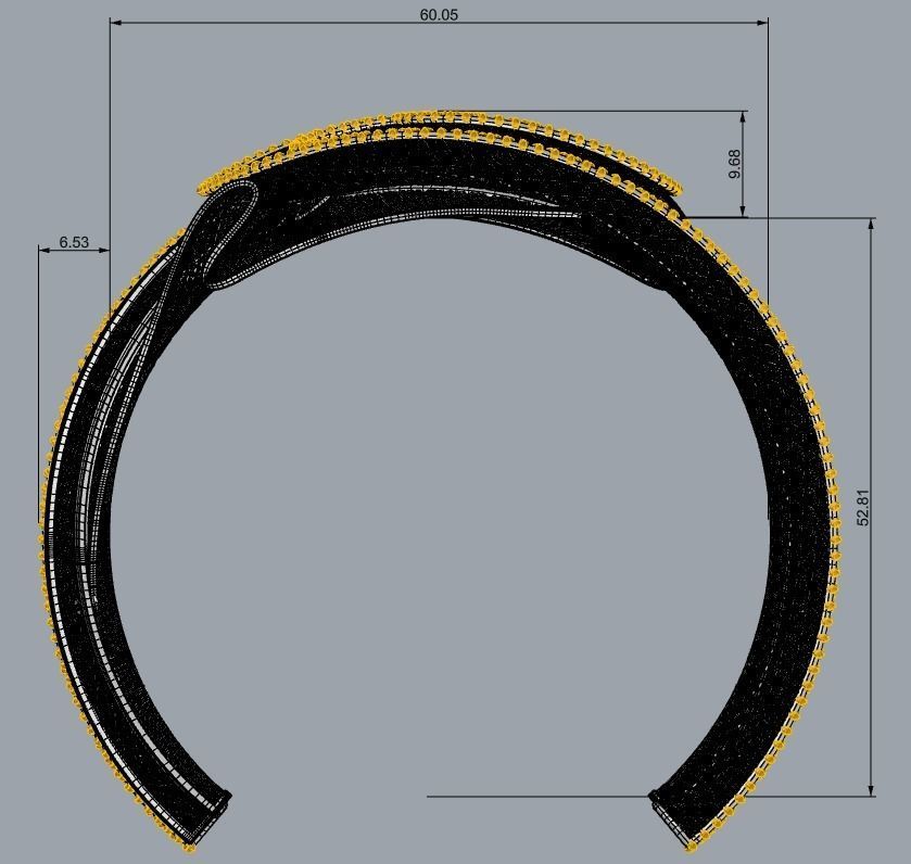 NEW COLLECTION BRACELEST-BK04 3D print model_2