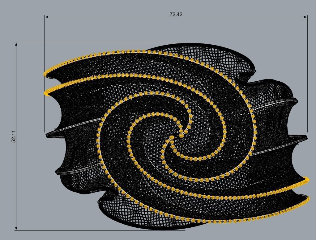NEW COLLECTION BRACELEST-BK04 3D print model_3