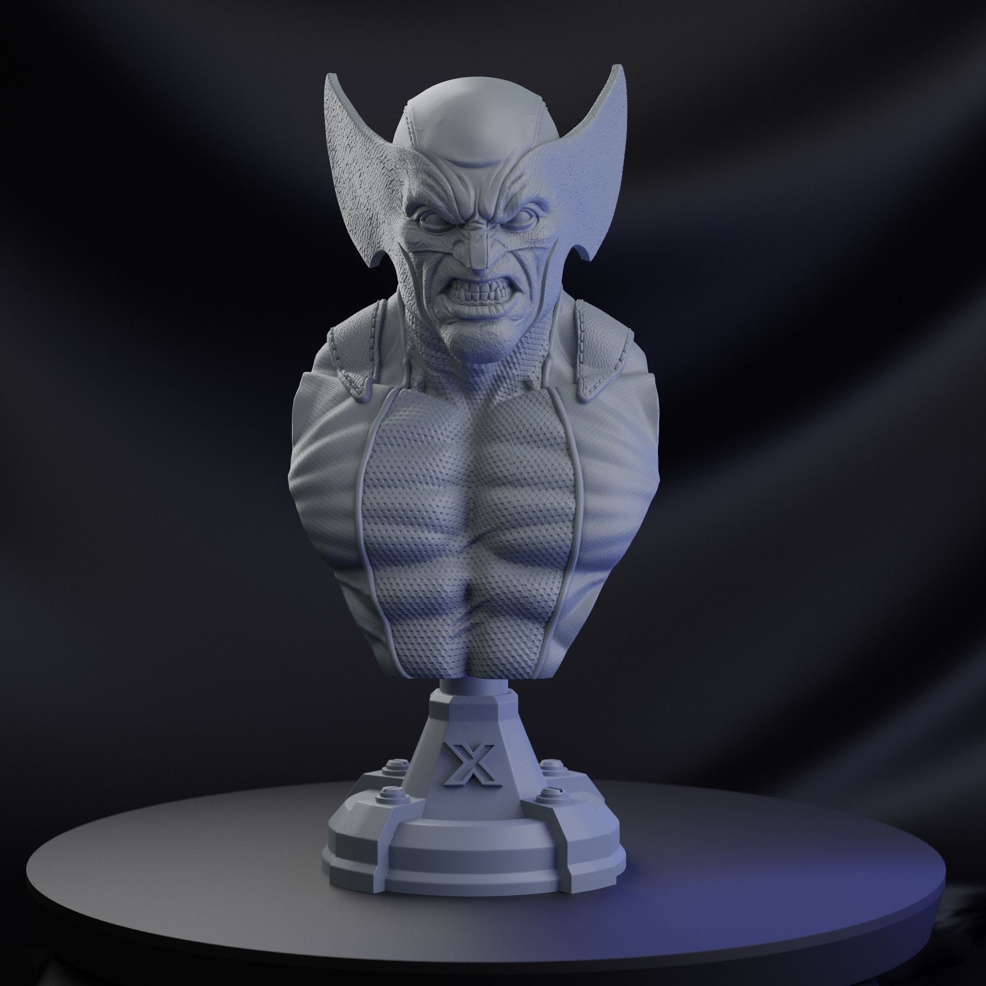 X-Men 14 Epic 3D Busts  STL Pack  Discount Use code XMEN20 3D print model_11