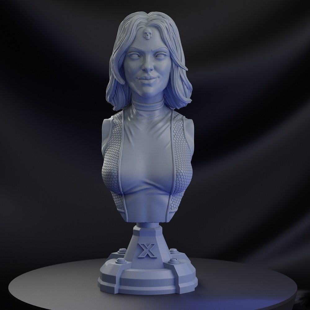 X-Men 14 Epic 3D Busts  STL Pack  Discount Use code XMEN20 3D print model_27