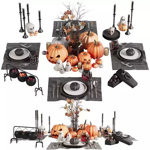 Tableware Halloween Set