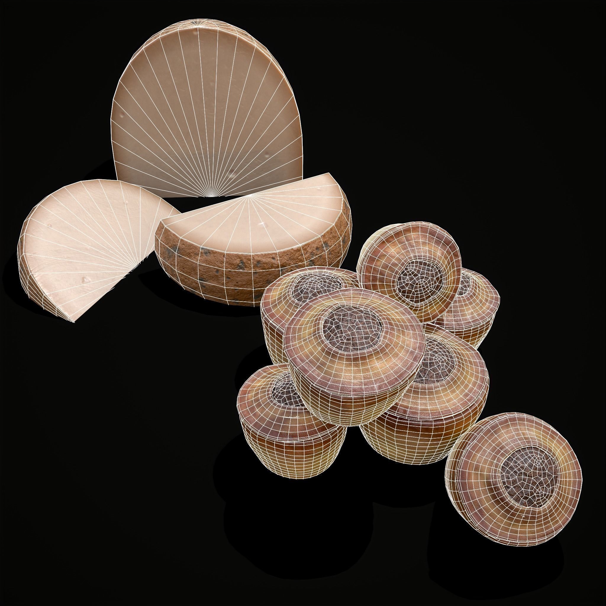 High Quality Medieval Props Pack 3D Model Collection_110