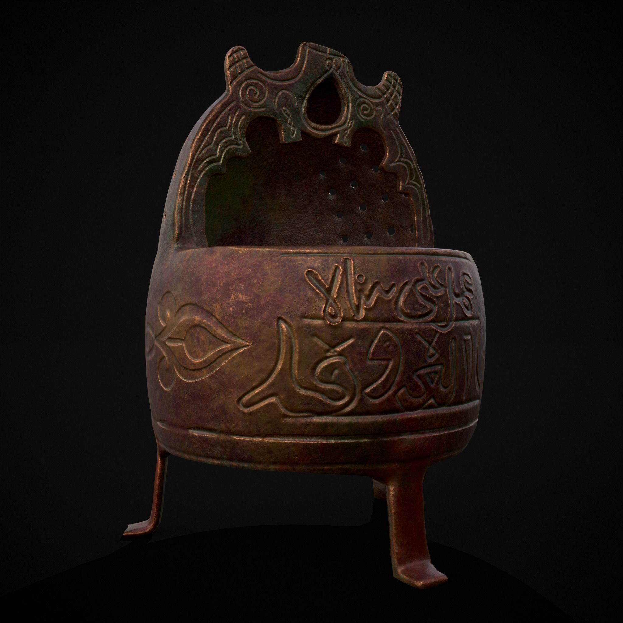 High Quality Medieval Props Pack 3D Model Collection_155