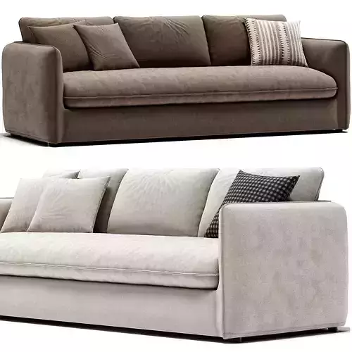 Andre Outdoor Sofa Alessi Fawn