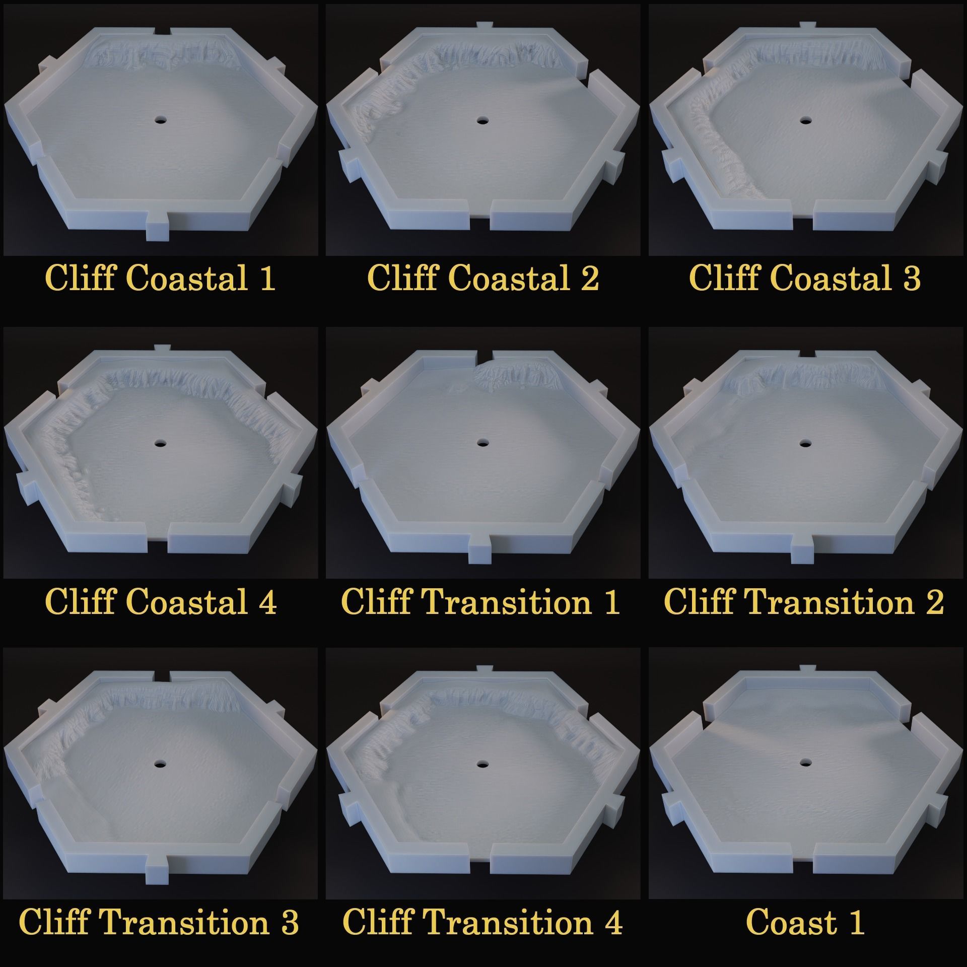 Empires Tiles - Coasts and Rivers Expansion 3D print model_1