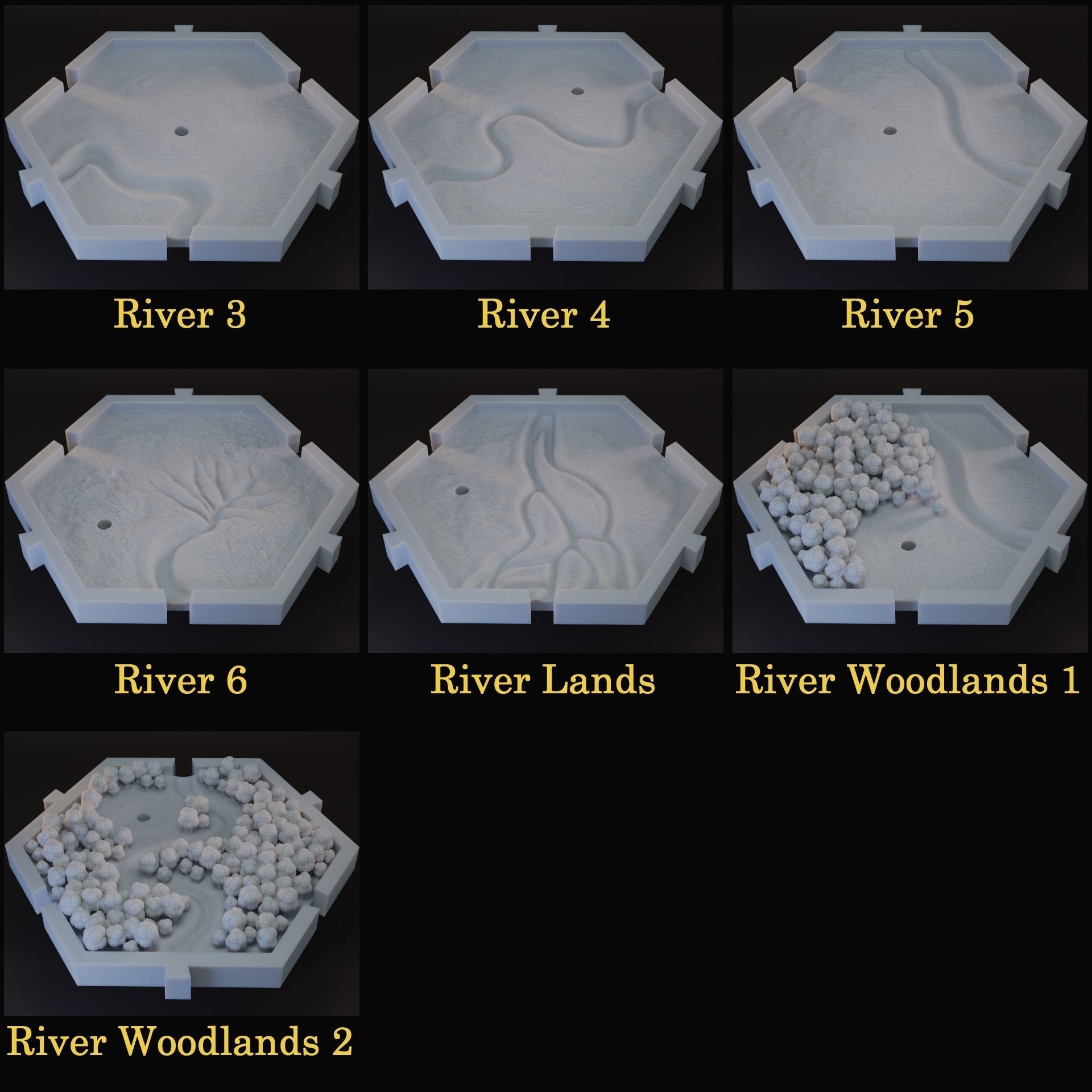 Empires Tiles - Coasts and Rivers Expansion 3D print model_3