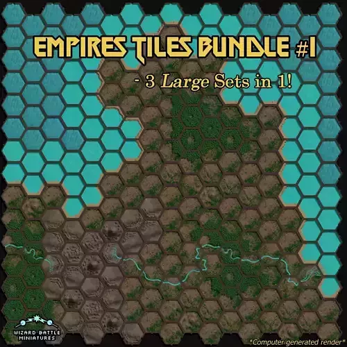 Empires Tiles Bundle - 1 3D print model