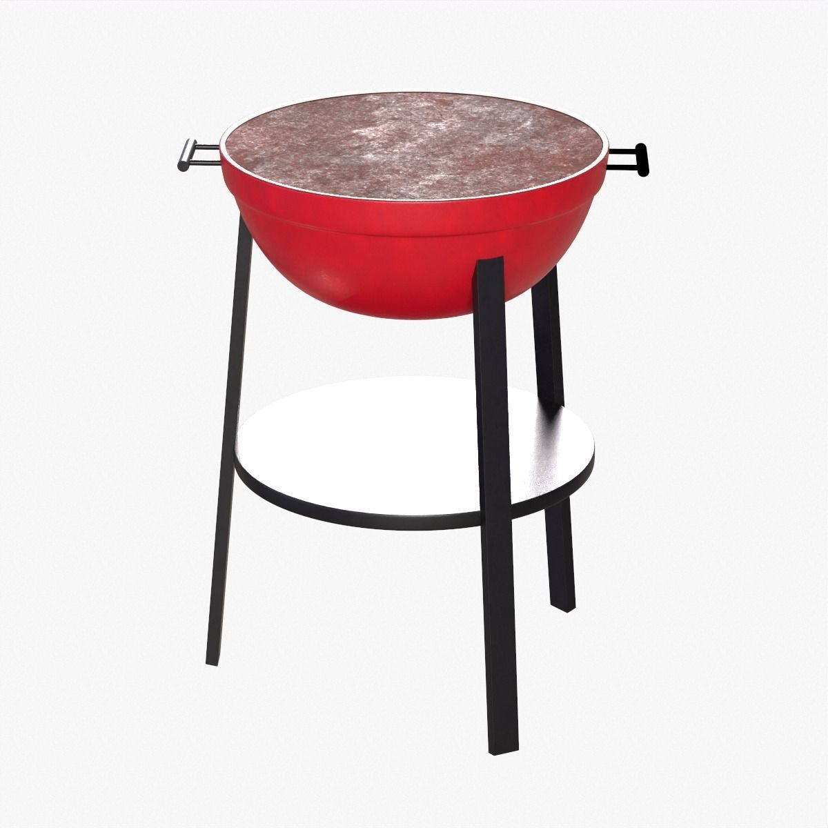 Barbeque Grill Free 3D model_6