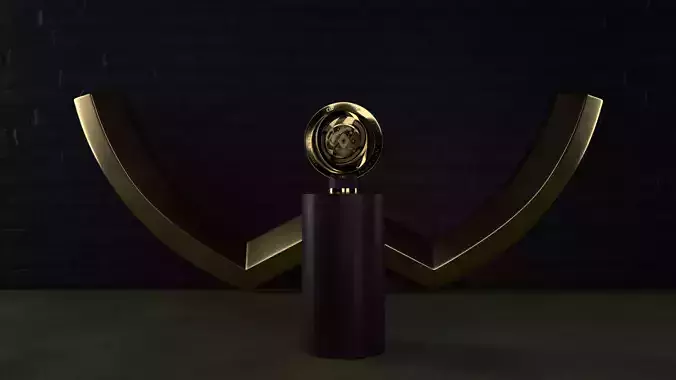 3D Model - FIFA Club World Cup Trophy 3D model