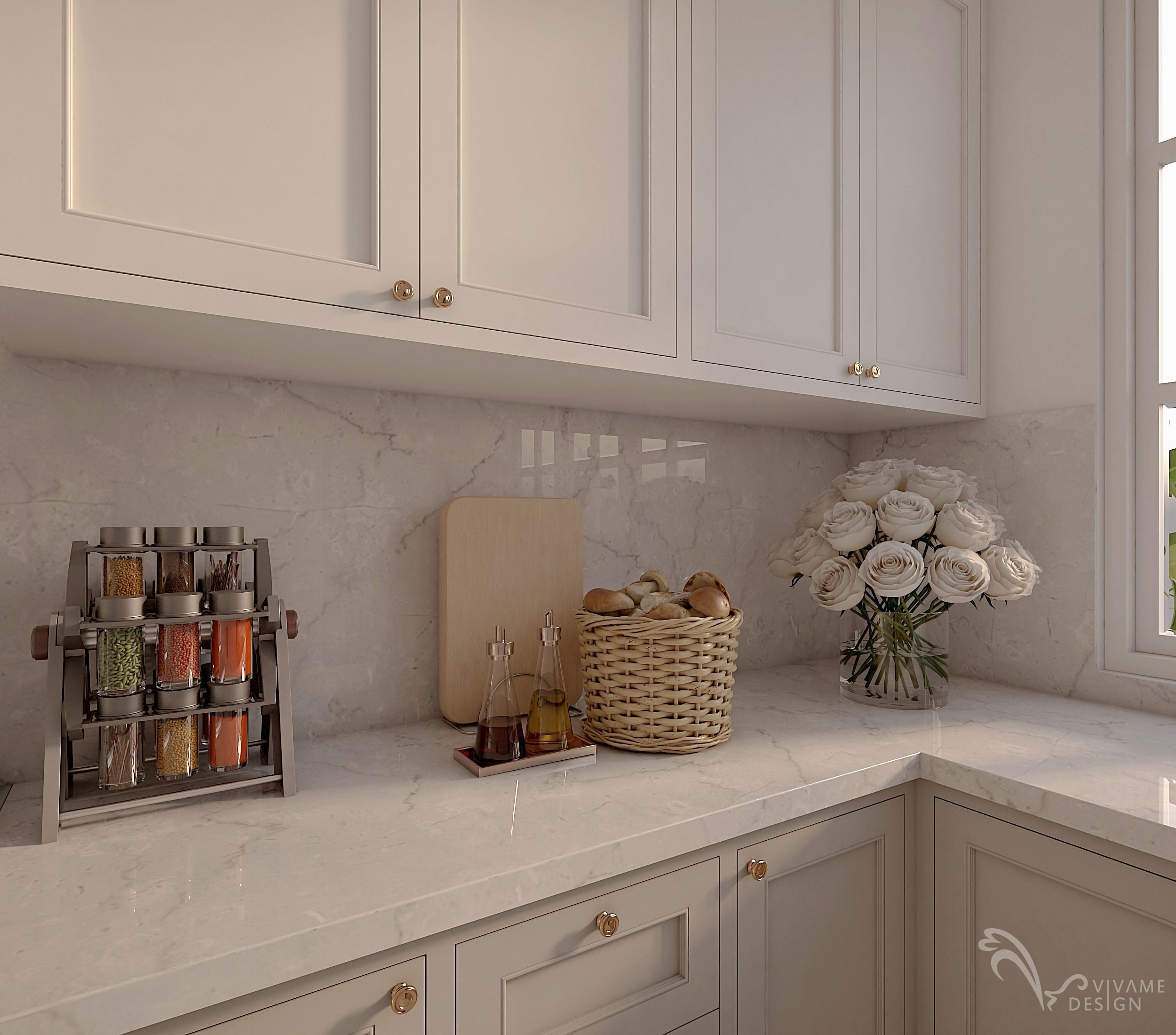 Modern Classic Pantry Dining and Kitchen 3D model_3