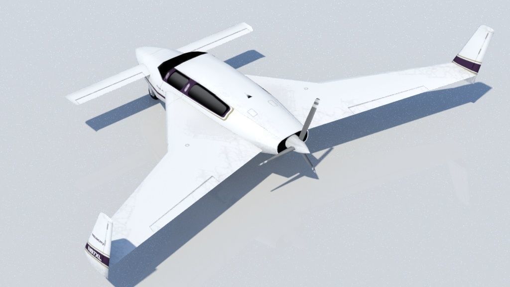 Velocity XL static low poly  Low-poly 3D model_1