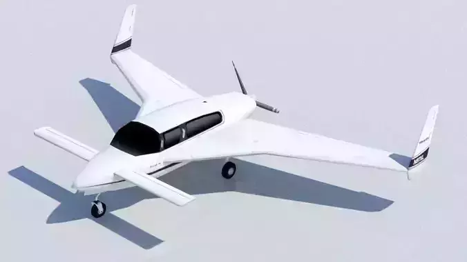 Velocity XL static low poly  Low-poly 3D model