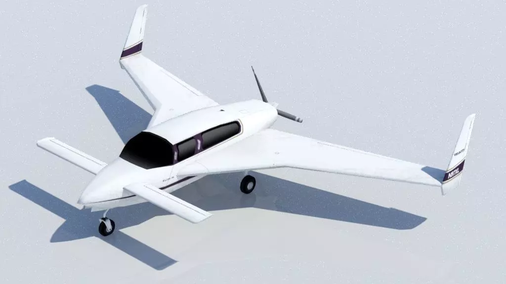 Velocity XL static low poly  Low-poly 3D model_0