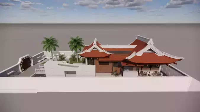 CREATIVE TRADITIONAL ROOF