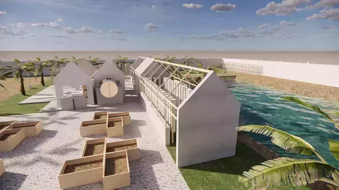 farm site Free 3D model