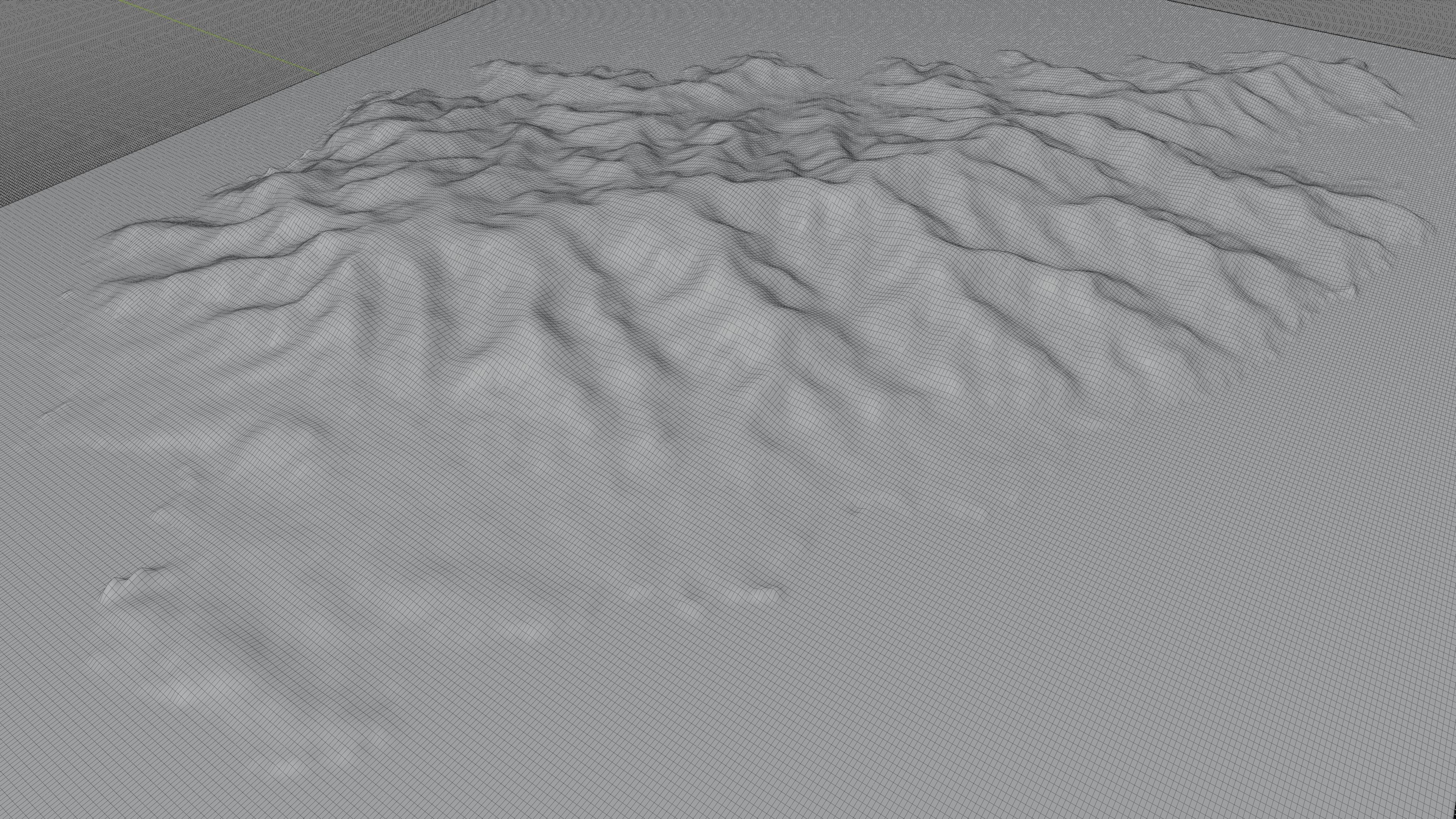 Spetses Island full 3d model terrain Low-poly 3D model_9