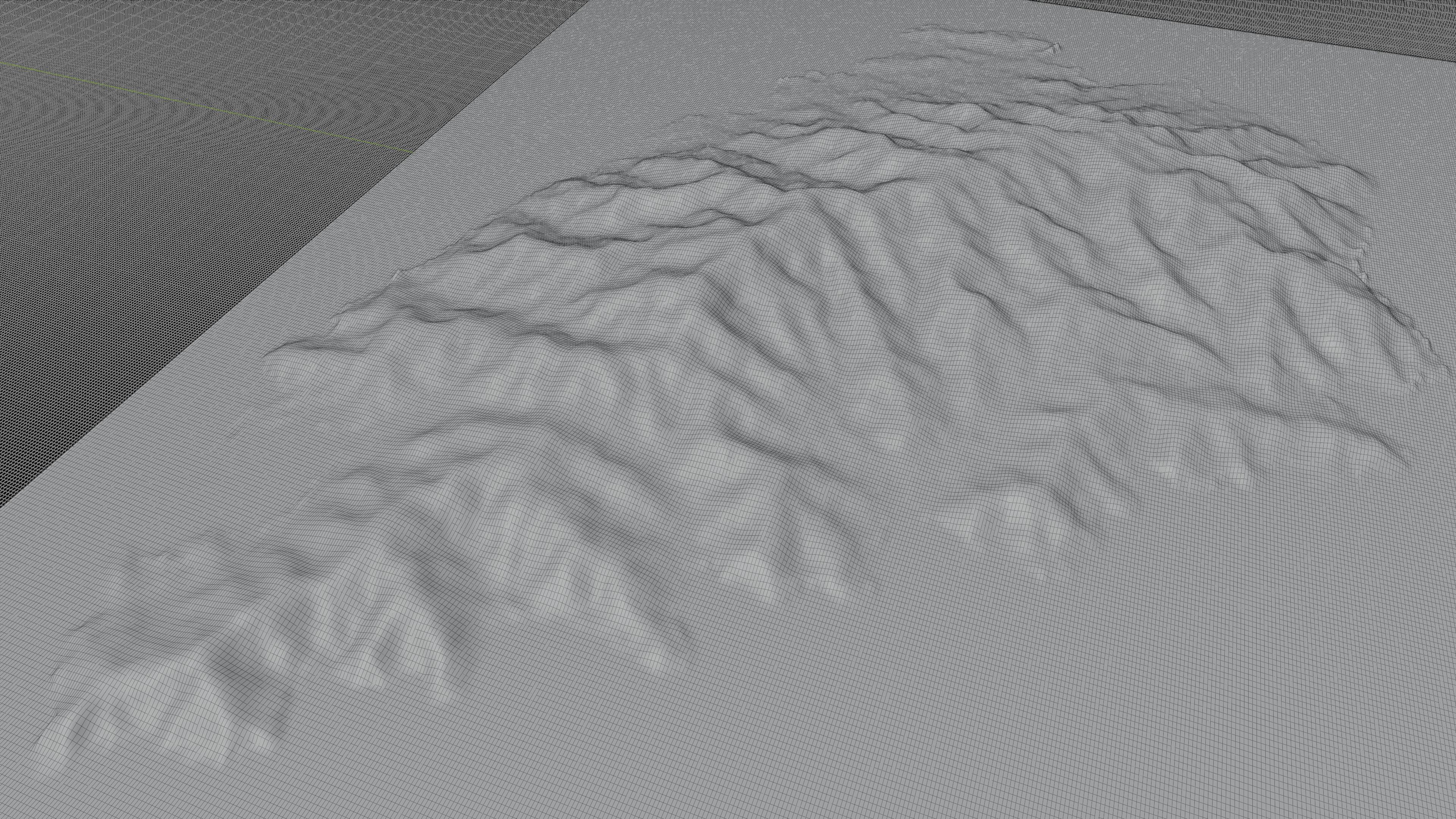 Spetses Island full 3d model terrain Low-poly 3D model_11