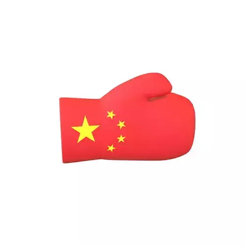 China Country Left Boxing Glove v1 001