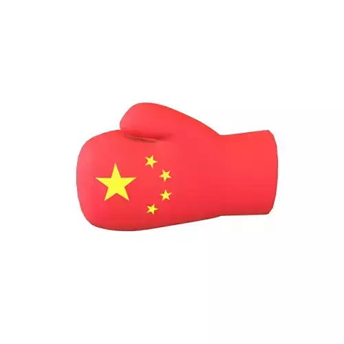 China Country Right Boxing Glove v1 001