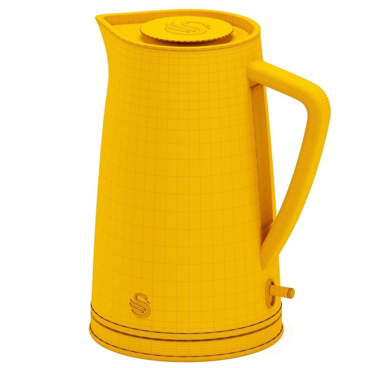 SWAN kitchen appliances 3D model_8