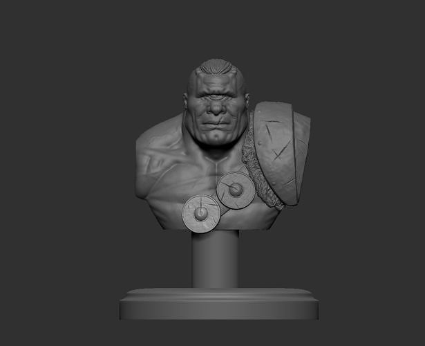 Ciclops bust 3D print model