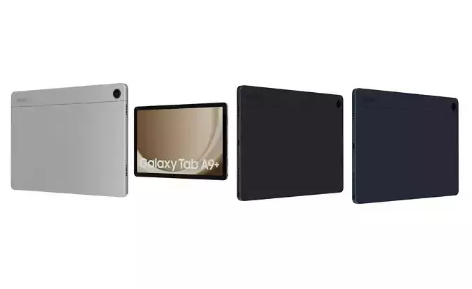 Samsung Galaxy Tab A9 Plus All Colors 3D model