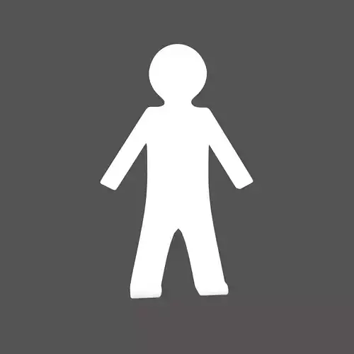 Plastic Stickman Stand v1 002