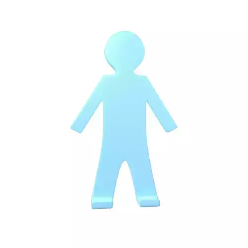 Plastic Stickman Stand v1 003