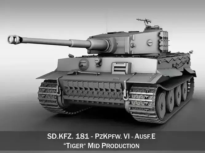 Panzerkampfwagen VI - Tiger - Mid Production